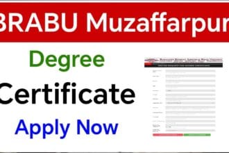 BRABU Degree Certificate Apply O