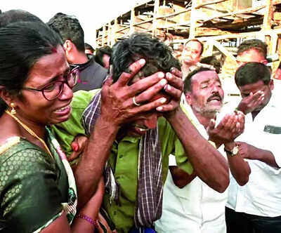 Andhra bus fire: Phones, elbows, laptops were tools of survival | India News