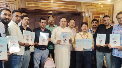 Rajya Sabha MP Naresh Bansal unveils brochure for 47th All India PR Conference in Dehradun | India News