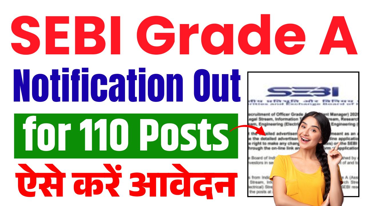 Apply Now for 110 Posts in Various Stream, Eligibility, Age, Last Date and How to Apply? etc.