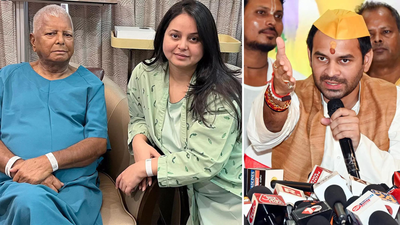 ‘Endured what happened to me but my sister … ‘: Tej Pratap slams Jaichands for ‘insulting’ Rohini; Lalu family feud escalates | India News
