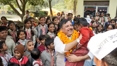 AAP’s ‘Rojgaar Do–Samajik Nyay Do’ padyatra enters Day 4 in UP; Sanjay Singh flags power cuts, healthcare gaps in Sultanpur | India News