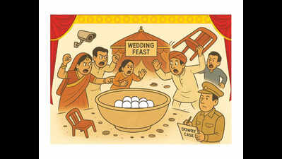 रसगुल्ले की कमी ने शादी को कुर्सी फेंकने वाले मुकाबले में बदल दिया | पटना समाचार