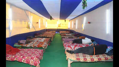 शीतकालीन ब्लूज़: पीएमसी ने बेघरों के लिए रैन बसेरे स्थापित किए | पटना समाचार