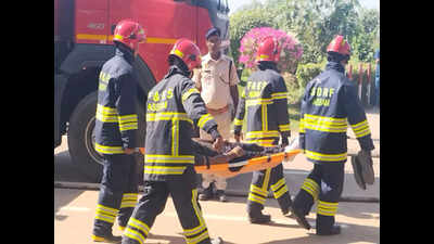 पटना हवाईअड्डे पर मॉक अभ्यास आयोजित | पटना समाचार