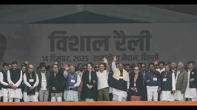 एनडीए ने ‘वोट चोरी’ को लेकर कांग्रेस की दिल्ली रैली की निंदा की, एसआईआर का बचाव किया | पटना समाचार