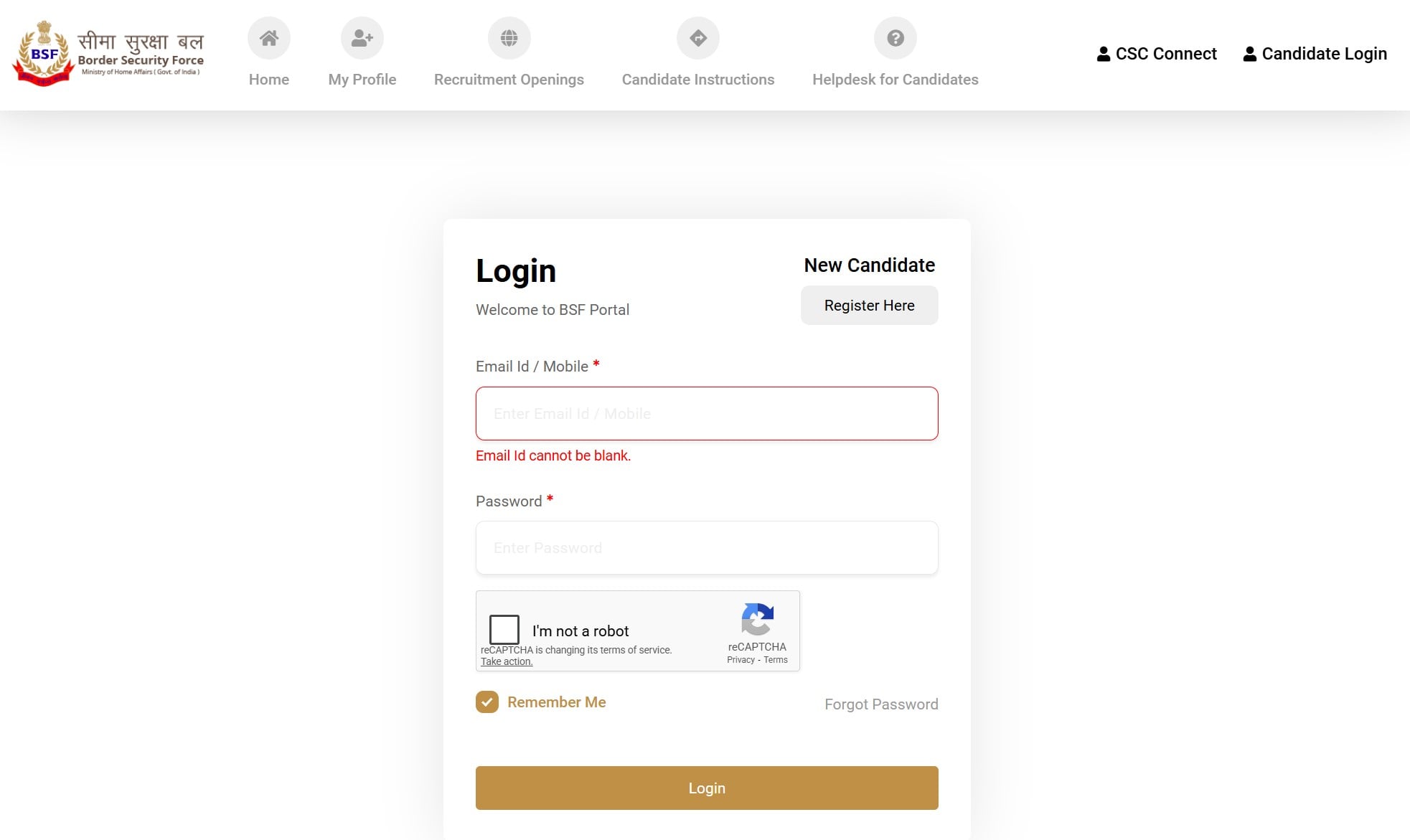 Download Now BSF Tradesman PET-PST Admit Card and Check Exam Schedule Here @rectt.bsf.gov.in