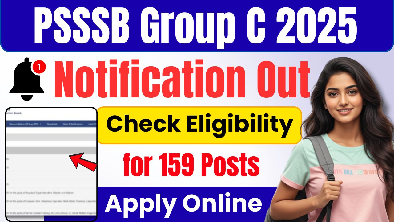 Apply Online for Various 159 Posts, Check Vacancy Notification, Qualification, Age and Last Dates
