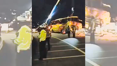 Indonesia bus crash: Driver loses control, hits barrier; 15 killed | India News