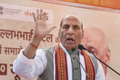 ‘Proof’ in hand, Rajnath stands by claim on Nehru’s Babri plan | India News