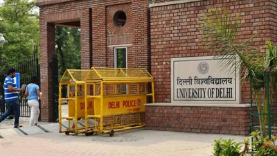 DU bids adieu to wall of democracy | India News