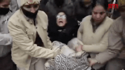 Watch: Mahua, Derek dragged away from outside Amit Shah’s office; TMC MPs protest over I-PAC raid | India News