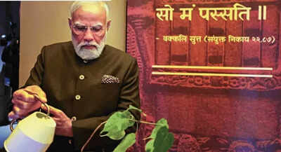 Sacred Buddha relics inseparable part of our civilisation: PM Modi | India News